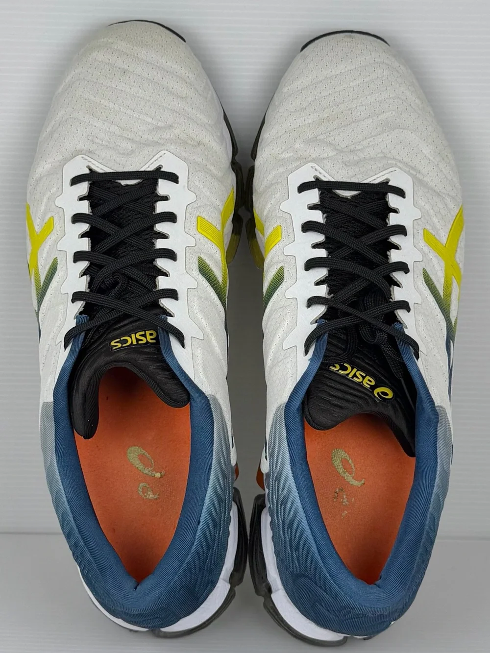 ASICS Gel Quantum 360 5 White Sour Yuzu Men’s Size 10 Running Shoes